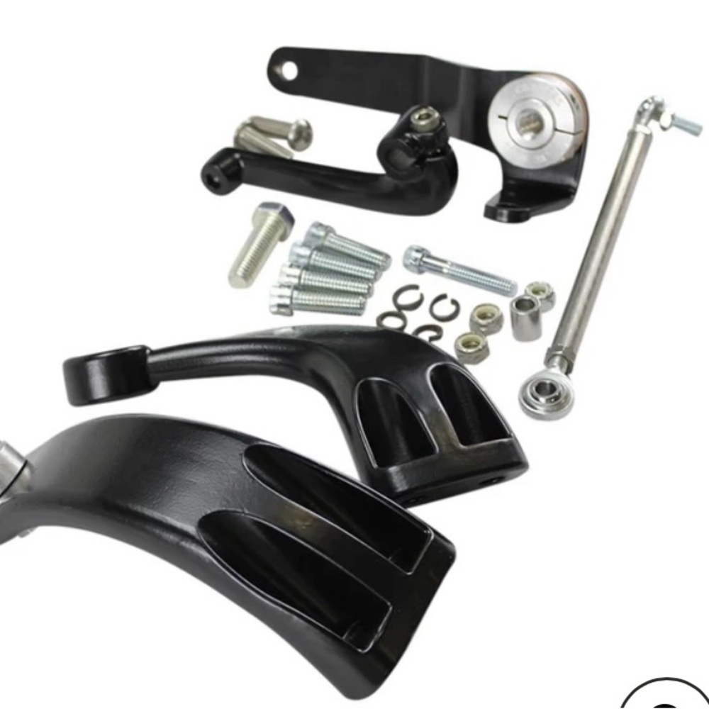 TC BROS. SPORTSTER MID CONTROLS KIT (NO PEGS) FITS 2004-2013, (no foot pegs)
